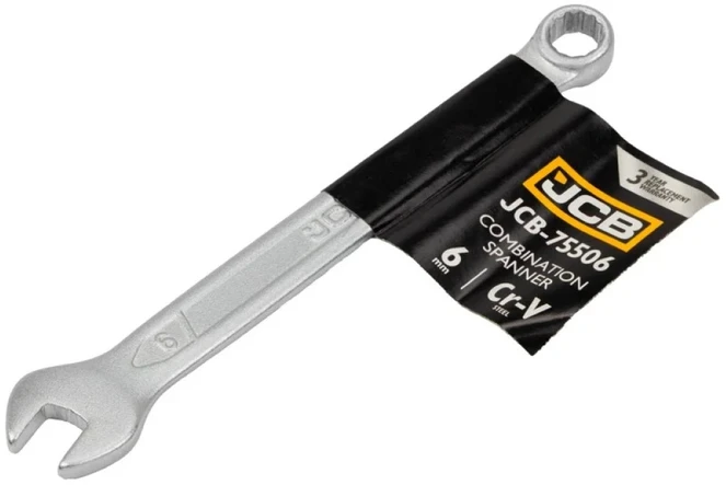 JCB KLUCZ PŁASKO-OCZKOWY 6mm