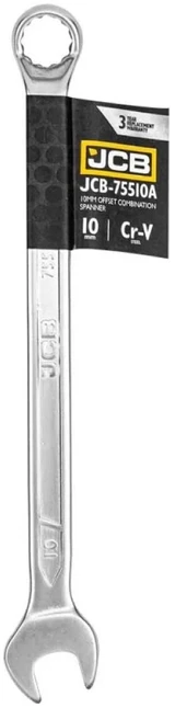 JCB RAKTAS KOMBINEUOTAS IŠLENKTAS 75° 10mm