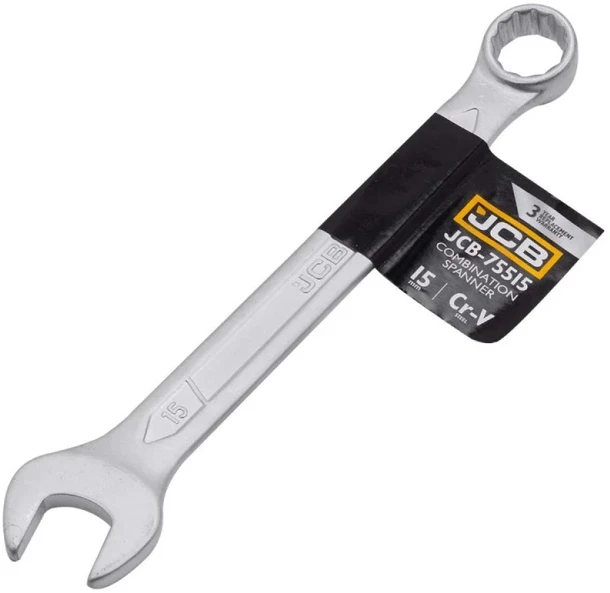 JCB KLUCZ PŁASKO-OCZKOWY 15mm