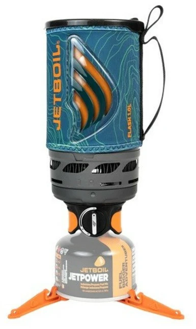 Jetboil greito virimo stovyklavimo viryklė Flash 1 l, automatinis uždegimas, FluxRing, FLOT3