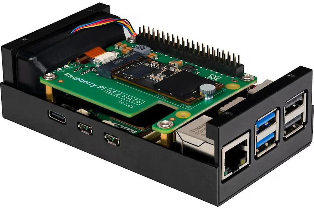 Joy It Raspberry RPI PI5 GEH. ALU M2 HAT