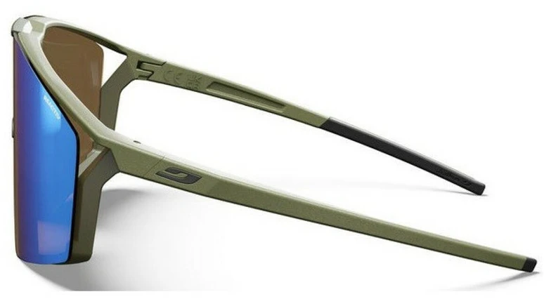 Dviračių akiniai Julbo Edge Cover – Reactiv 2-4 DL – armijos žalia/juoda