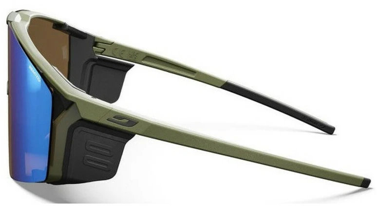 Dviračių akiniai Julbo Edge Cover – Reactiv 2-4 DL – armijos žalia/juoda