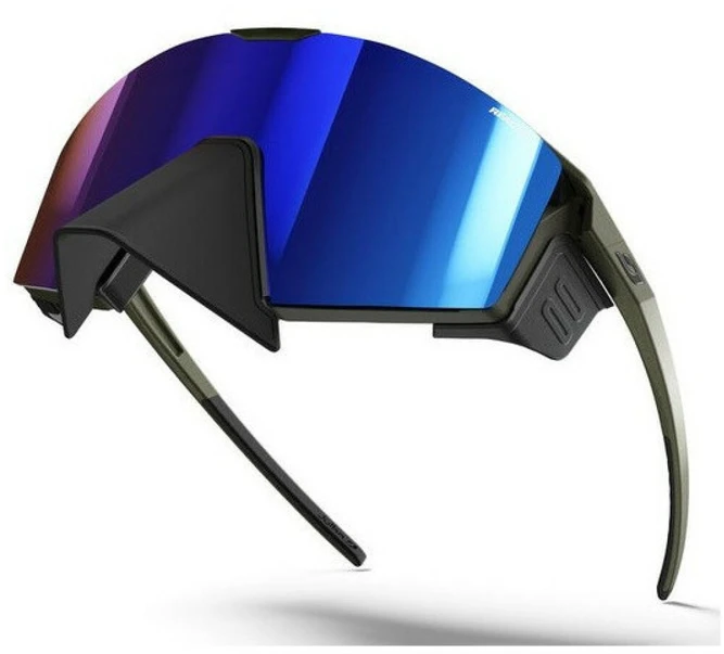 Dviračių akiniai Julbo Edge Cover – Reactiv 2-4 DL – armijos žalia/juoda