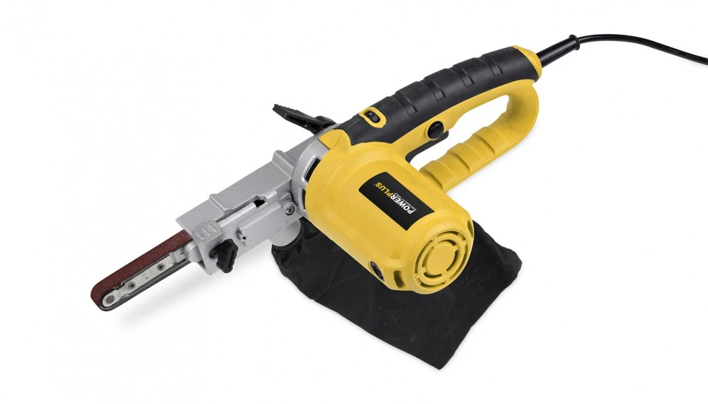 Šakotuvas „Powerplus POWX139“ – elektrinis juostinis šlifuoklis / dildė, 400 W