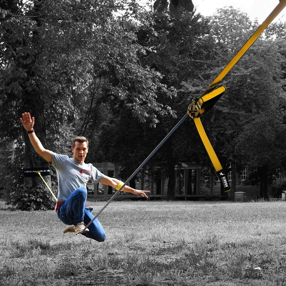 Kinija Gibbon Flow Line TreeWear Slackline Set 25m/2,5 cm