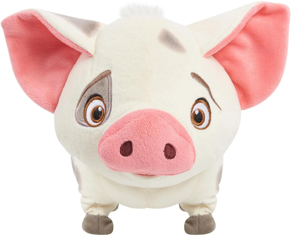 justplay Just Play Disney Moana Pua vaikštantis ir kriuksintis pliušinis žaislas 58131, 20.3cm, garsas, priedai, nuo 36 mėnesių
