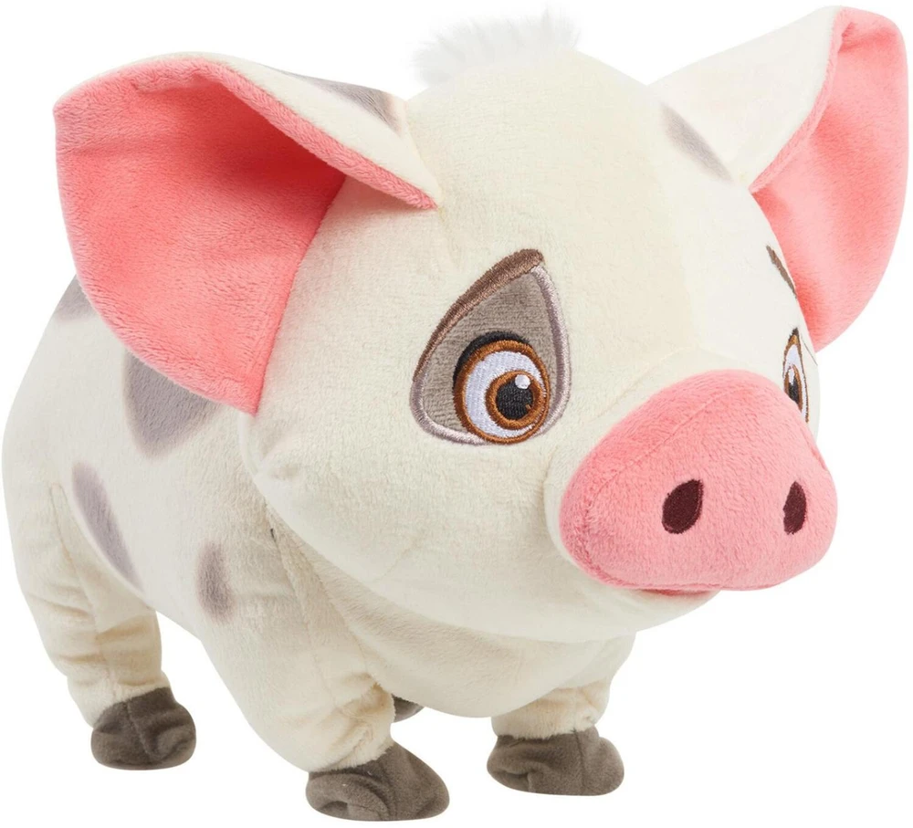 justplay Just Play Disney Moana Pua vaikštantis ir kriuksintis pliušinis žaislas 58131, 20.3cm, garsas, priedai, nuo 36 mėnesių
