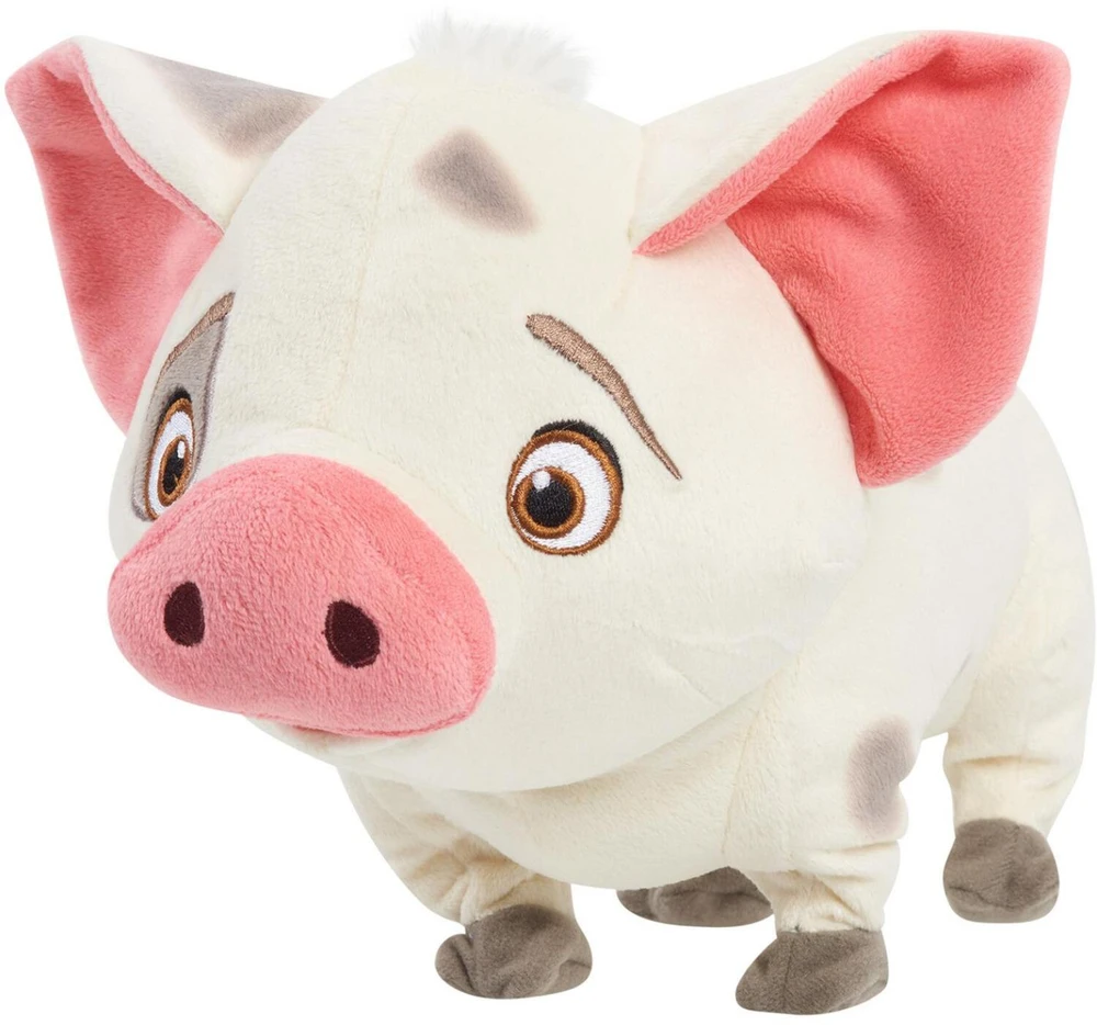 justplay Just Play Disney Moana Pua vaikštantis ir kriuksintis pliušinis žaislas 58131, 20.3cm, garsas, priedai, nuo 36 mėnesių