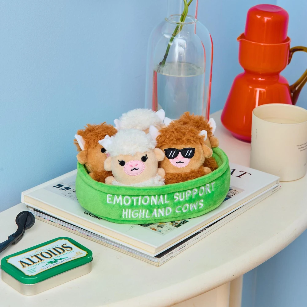 justplay Emotional Support Pals - Highland Cows (495-5043)