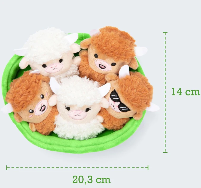 justplay Emotional Support Pals - Highland Cows (495-5043)
