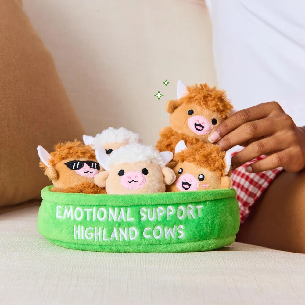 justplay Emotional Support Pals - Highland Cows (495-5043)