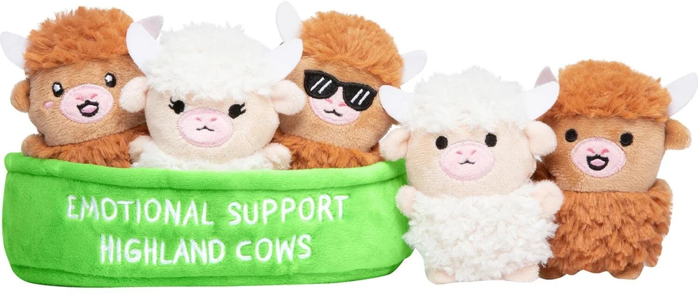 justplay Emotional Support Pals - Highland Cows (495-5043)