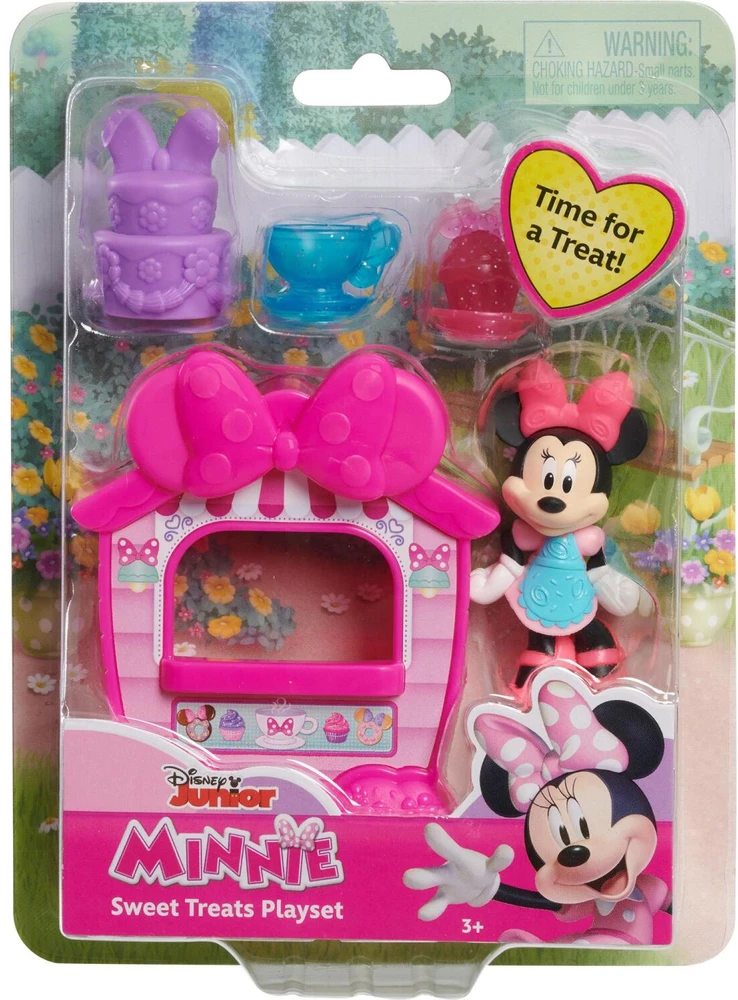 justplay Minnie Mouse saldžiųjų užkandžių rinkinys figūrėlė + priedai