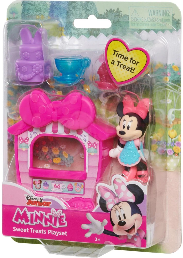 justplay Minnie Mouse saldžiųjų užkandžių rinkinys figūrėlė + priedai