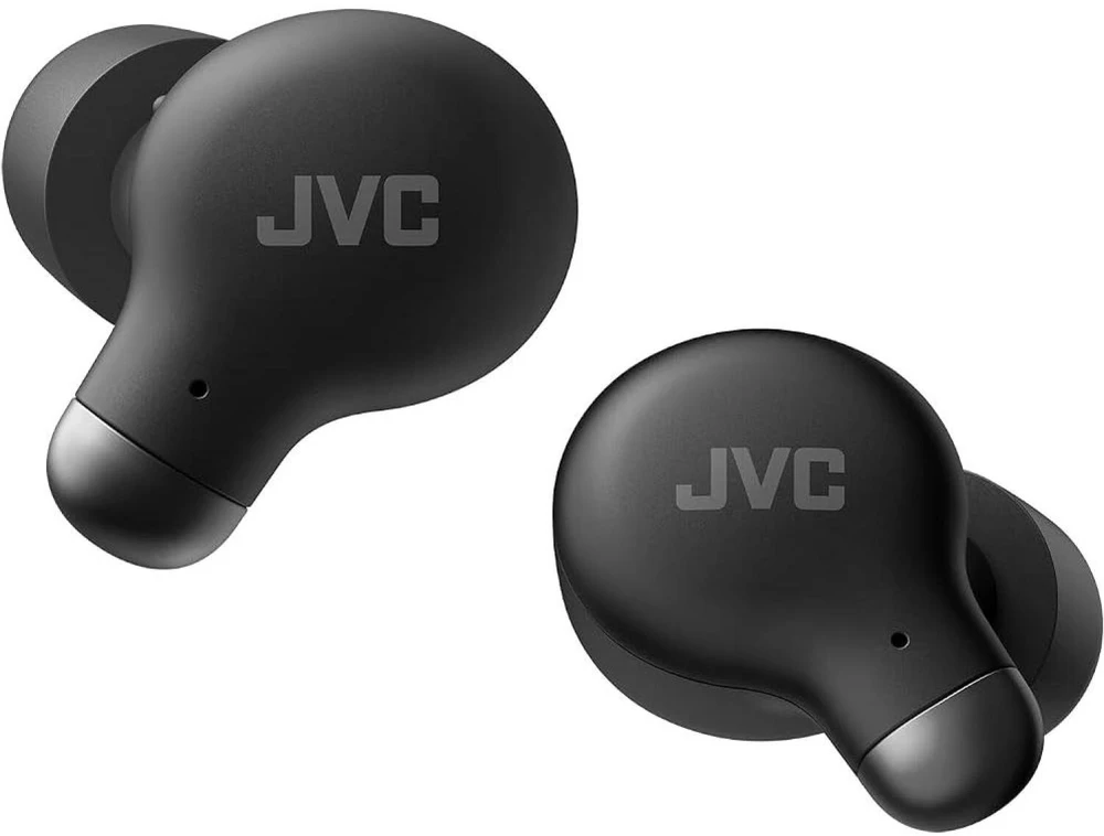 JVC HA-Z250T-B-E belaidės ausinės, TWS, ANC, Bluetooth 5.3, IPX4, 28h, USB-C, liečiamasis valdymas, mikrofonas, juoda