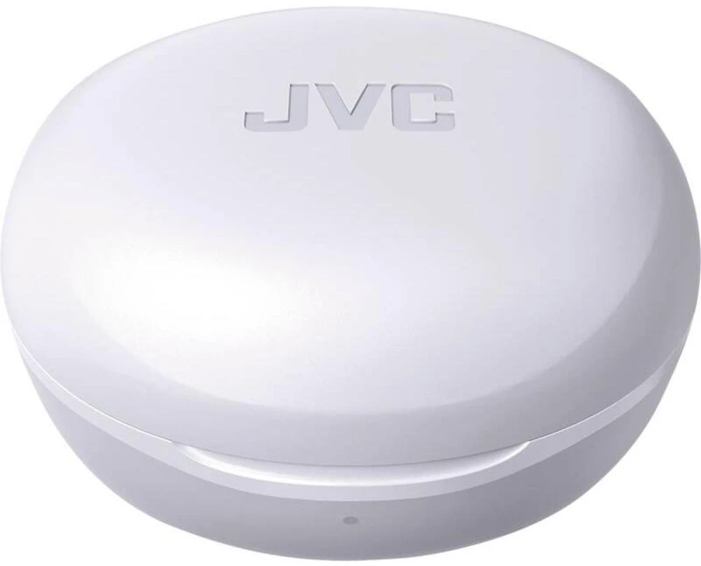JVC HA-Z66T-W-E True Belaidės ausinės, baltos, Bluetooth 5.1, IPX4, 6mm, 20Hz-20kHz, 16Ω, 7.5h/23h, USB-C, liečiamasis valdymas