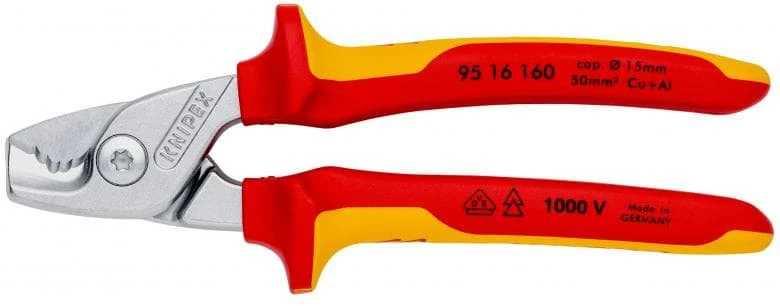 Kabelio kirpimo žirklės Knipex 9516160; 160 mm