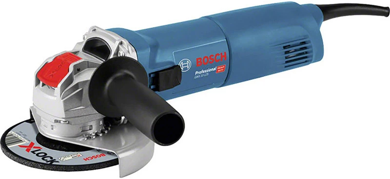 Kampinis šlifuoklis Bosch GWX 10-125, X-Lock PROFESSIONAL