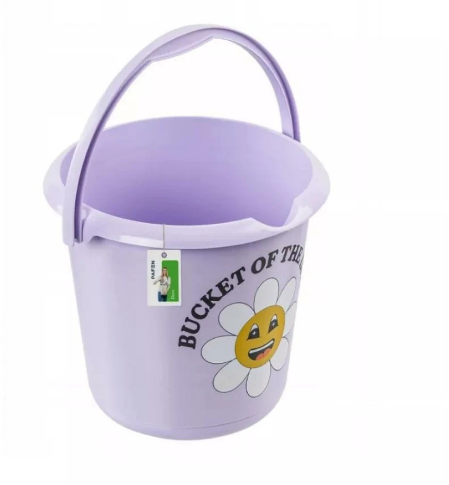 Keeeper Spainis deko 10L Ilvie "Happy Flower" Ø30x28cm violets