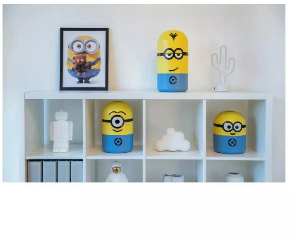 Keeeper daiktadėžė Kevin 10L "Minions" Ø20x38cm geltona/mėlynas