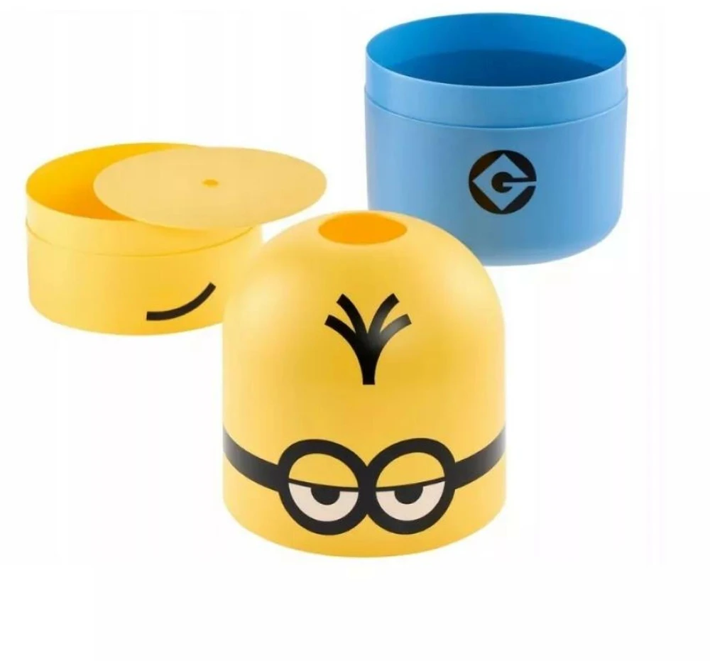 Keeeper daiktadėžė Kevin 10L "Minions" Ø20x38cm geltona/mėlynas