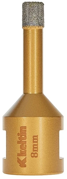 KELTIN Deimantinis grąžtas keraminėms plytelėms 8mm M14 (100)