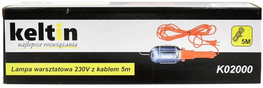 KELTIN Lampa warsztatowa su kablem 5m (20)