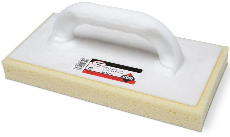 RUBI ZACIERACZKA PLASTIKOWA Z GĄBKĄ HIDRO PRO 280 x 140 x 30mm