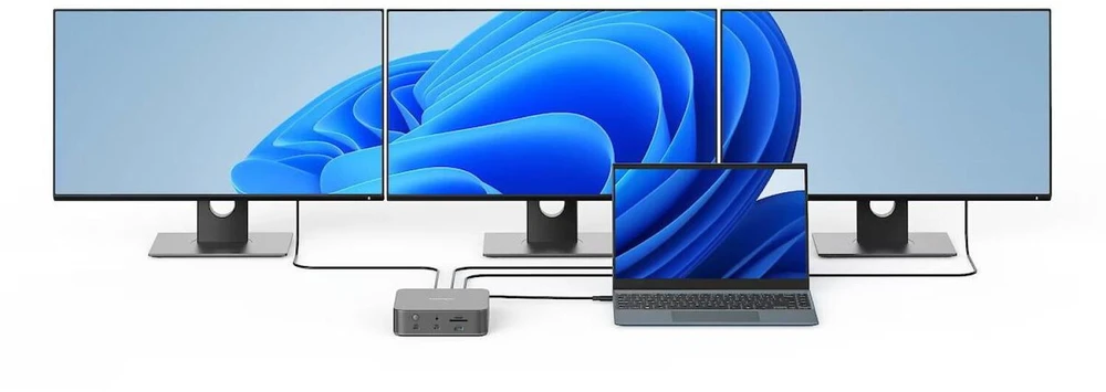 Kensington dokinimo stotis SD5010T5EQ K35231EU, Thunderbolt 5, 140W, 2x HDMI 2.1, 2x USB-C 3.2 Gen2, 1x USB-A 3.2 Gen2