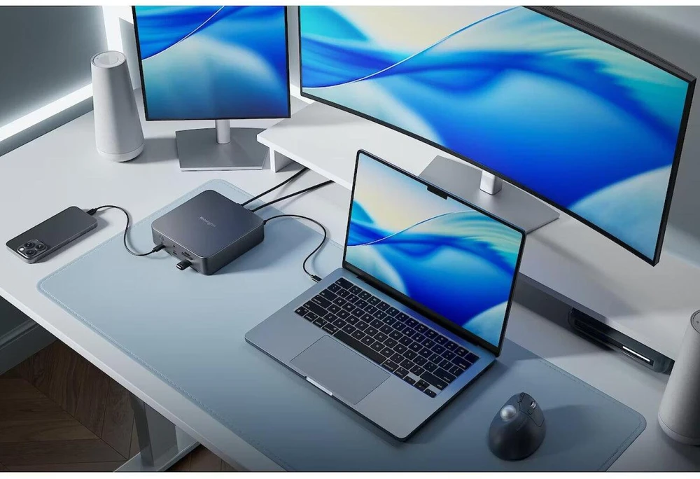 Kensington dokinimo stotis SD5010T5EQ K35231EU, Thunderbolt 5, 140W, 2x HDMI 2.1, 2x USB-C 3.2 Gen2, 1x USB-A 3.2 Gen2