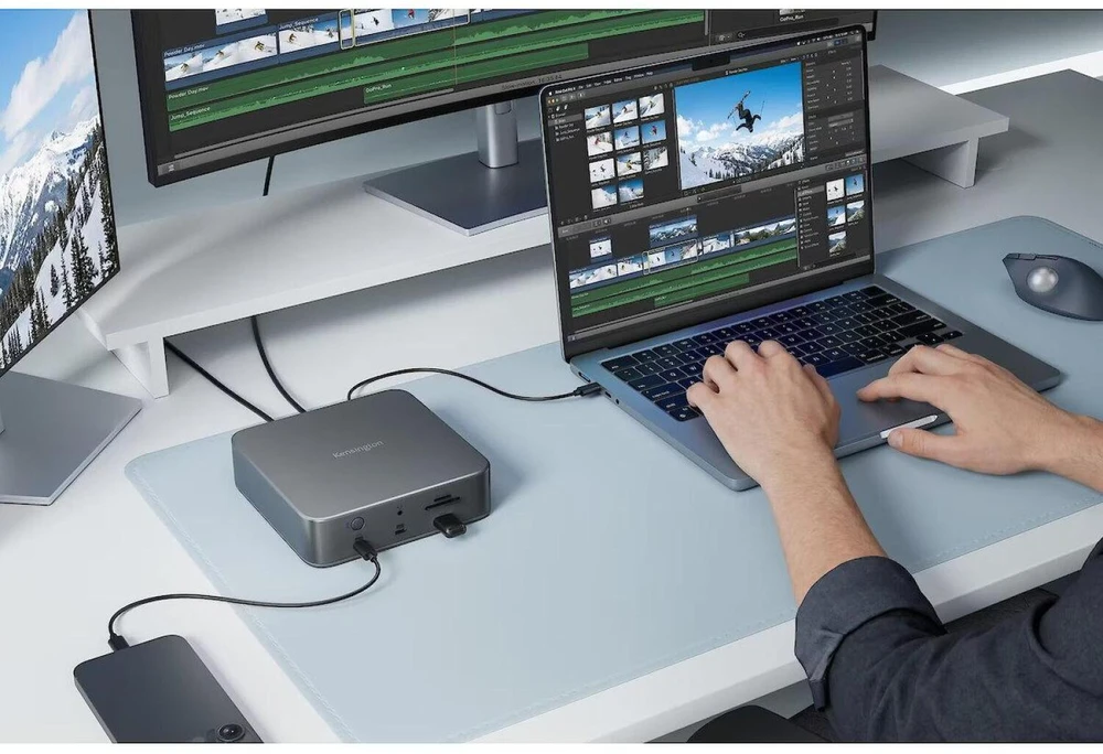 Kensington dokinimo stotis SD5010T5EQ K35231EU, Thunderbolt 5, 140W, 2x HDMI 2.1, 2x USB-C 3.2 Gen2, 1x USB-A 3.2 Gen2