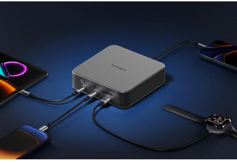 Kensington dokinimo stotis SD5010T5EQ K35231EU, Thunderbolt 5, 140W, 2x HDMI 2.1, 2x USB-C 3.2 Gen2, 1x USB-A 3.2 Gen2
