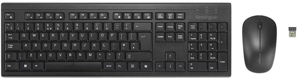 Klaviatūra ir pelė Kit Kensington KM270 EQ Rechargeable – Wireless QWERTZ