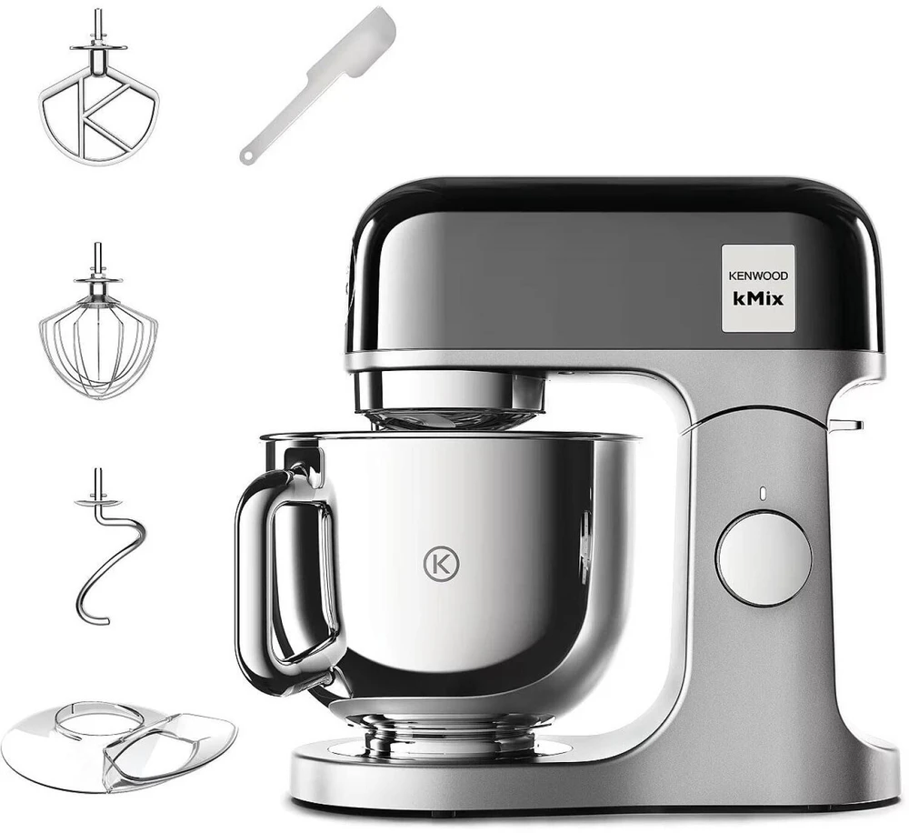 Virtuvinis kombainas Kenwood KMX760CH kMix Special Edition Schwarzer Chrome Küchenmaschine