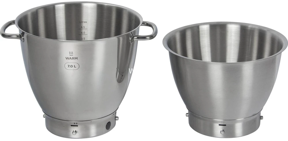 Virtuvinis kombainas Kenwood Virtuvės kombainas KWL90.164SI 0W20011381, 1400 W, 7 L, 5 L, sidabrinės, 13 greičių, integruotas ekranas