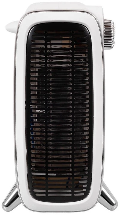 Keraminis ventiliatorinis šildytuvas kambariui ir biurui su termostatu 1800W iki 60m³ pastatomas B-4 1800 Baltas Eurom