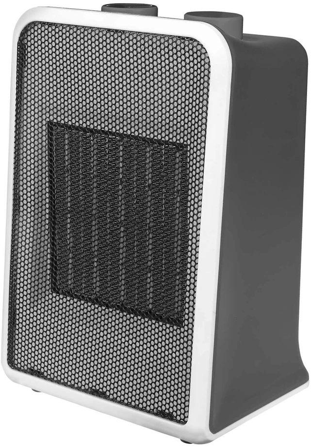 Keraminis ventiliatorinis šildytuvas kambariui ir garažui su termostatu ir apsauga nuo apvirtimo 2400W iki 80m³ pastatomas Safe-t-Heater 2400 Eurom
