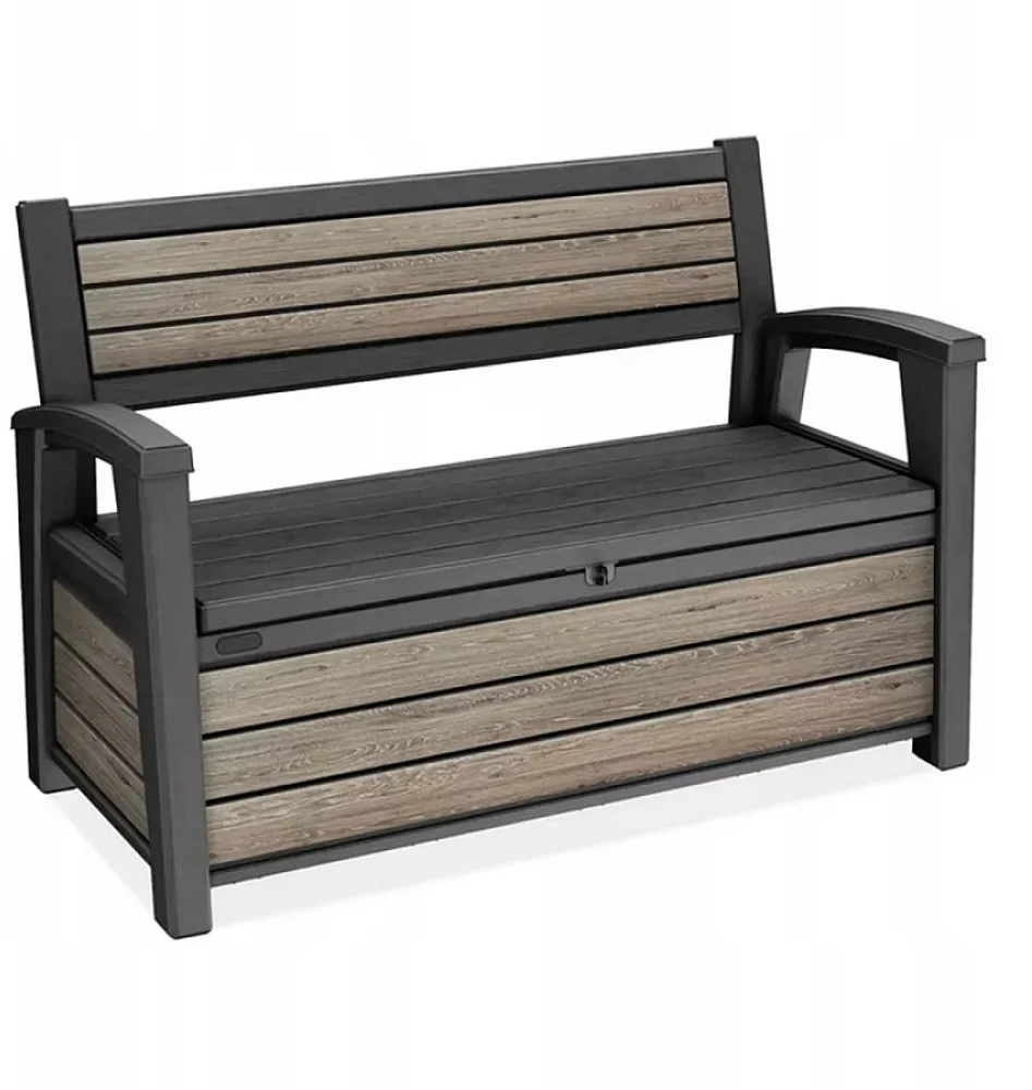 KETER DECO GARDEN BENCH 227 l ASHWOOD sodo suoliukas