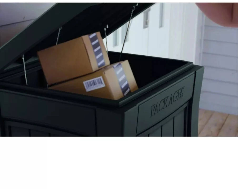 Keter Paketų dėžė – dėžutė siuntiniams ir laiškams