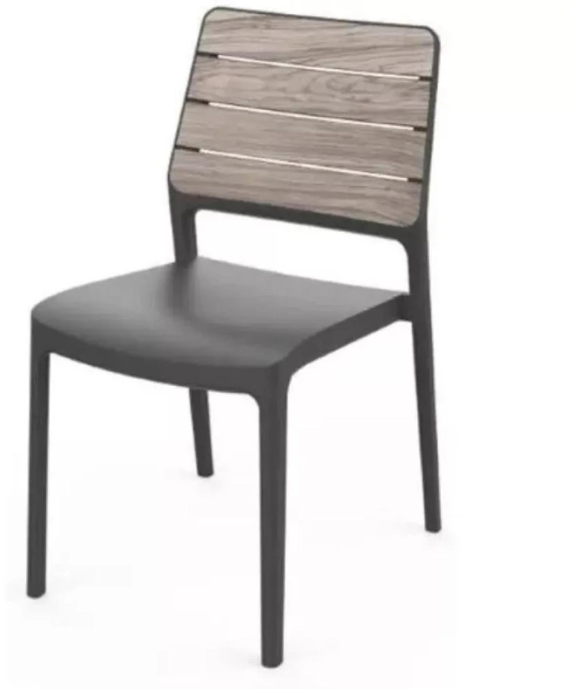 Keter sodo kėdė Deco Porto uosio medžio tonas/pilka