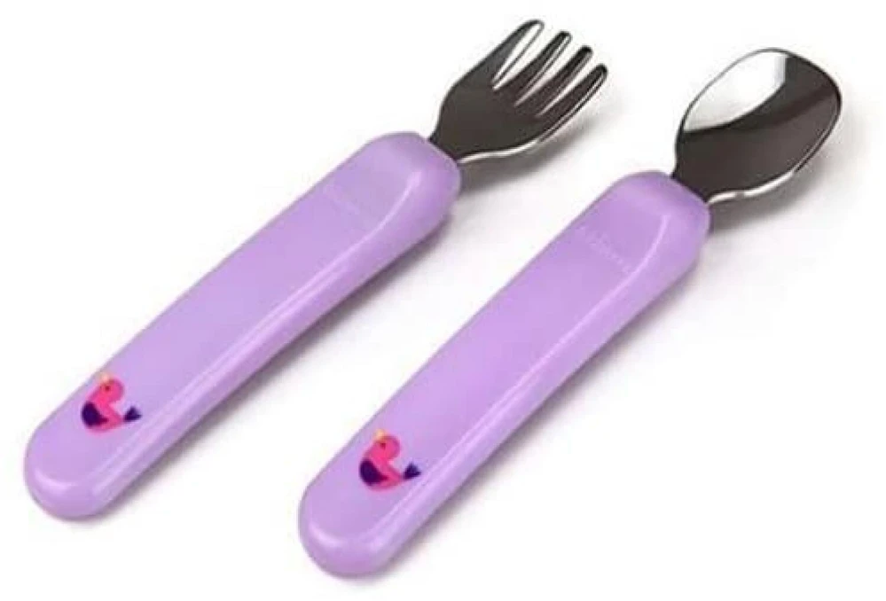 UMP Action! Kidsme spoon and fork Lavander from 6 months. 140301 LA