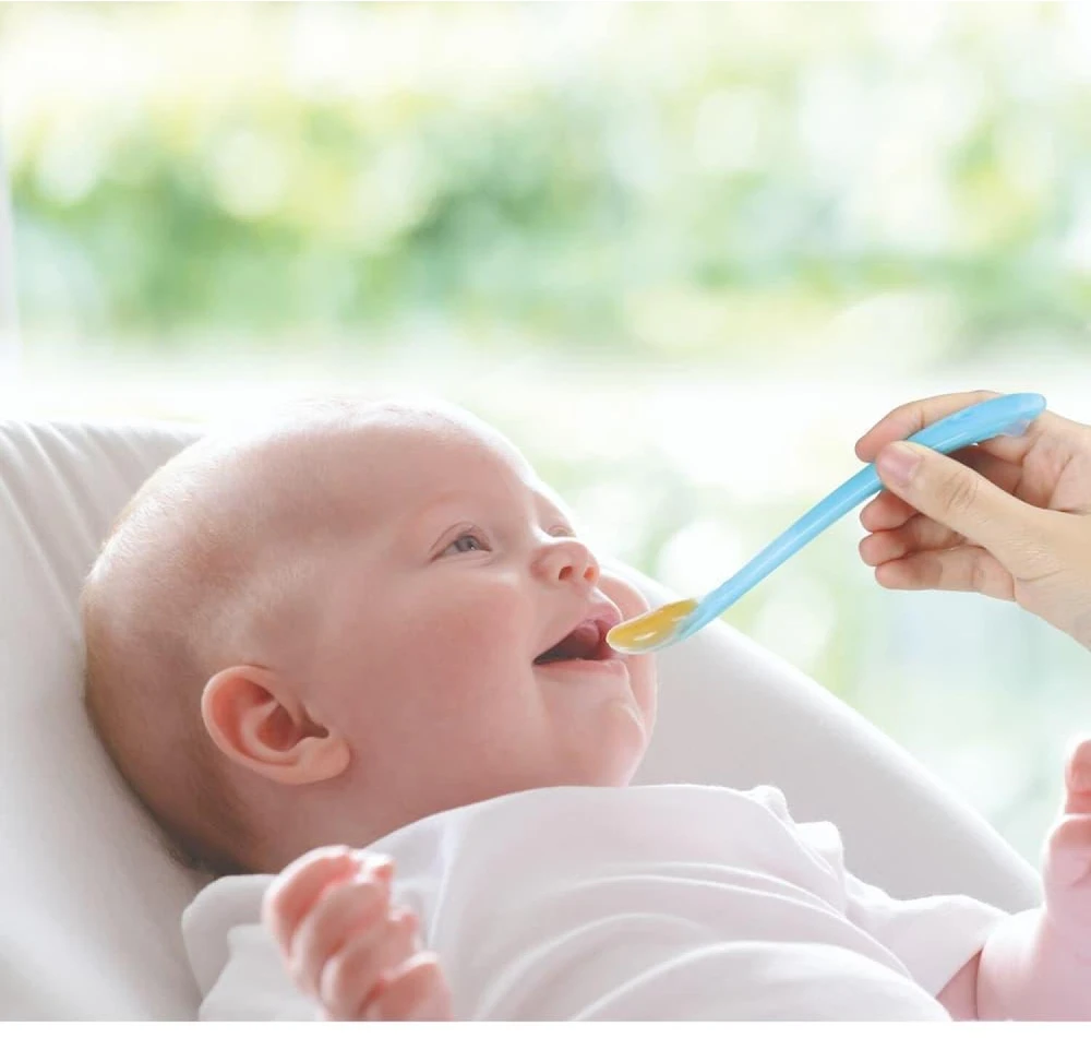 Homla Action! Kidsme spoon (2 pcs.) Aquamarine from 4 months. 140308 AQ