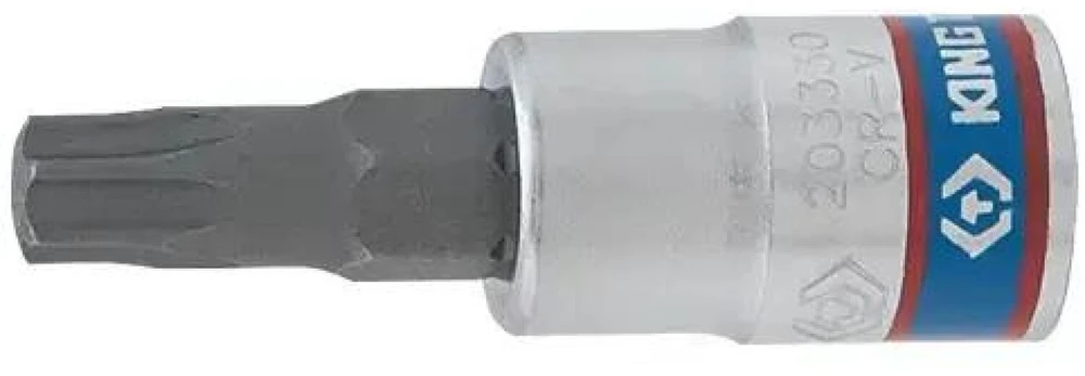 KING TONY NASADKA 1/4" Z KOŃCÓWKĄ TORX T15 x 37mm