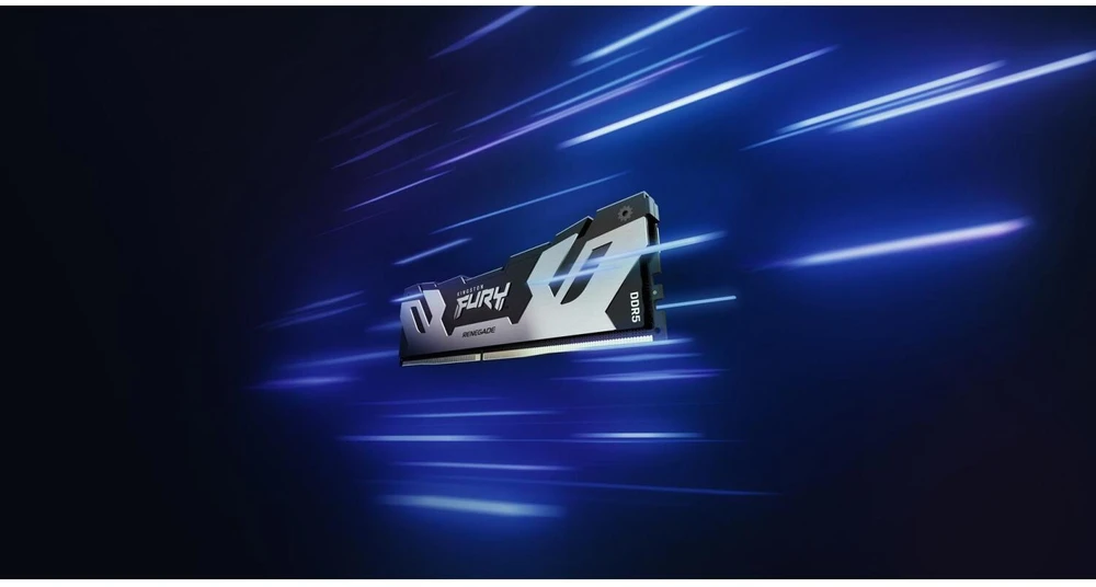 RAM Kingston KF564C32RSK2-96 96GB 6400MT/s DDR5 CL32 DIMM (Kit of 2) FURY Renegade Sidabrinis XMP | Kingstonas