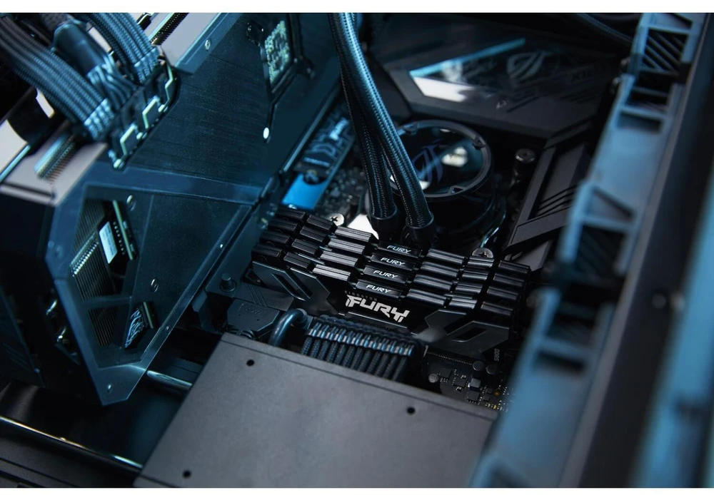RAM Kingston KF564C32RSK2-96 96GB 6400MT/s DDR5 CL32 DIMM (Kit of 2) FURY Renegade Sidabrinis XMP | Kingstonas