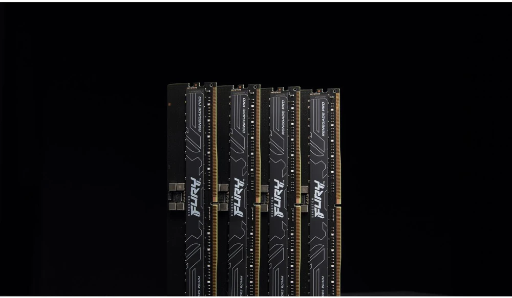 RAM „Kingston KF564R32RBE2K4-128“ 128 GB 6400 MT/s DDR5 ECC Reg CL32 DIMM (4 vnt. rinkinys) FURY Renegade Pro EXPO | „Kingston“