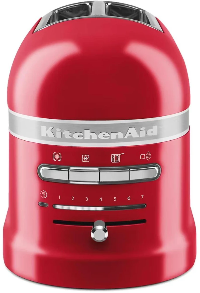 KitchenAid 5KMT2204EER 7 2 griežinėliai 1250 W Raudona, Nerūdijančiojo plieno