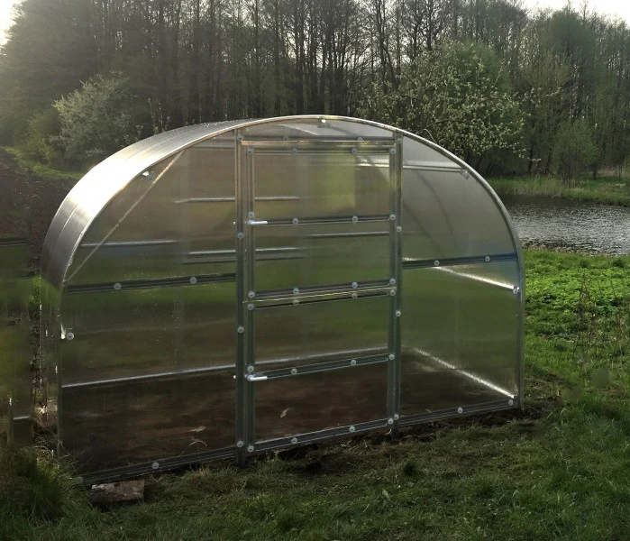 KLASIKA GREENHOUSE Meistro Kodas Šiltnamis BALTIC LT 3x2 m (6 m2) 6 mm danga