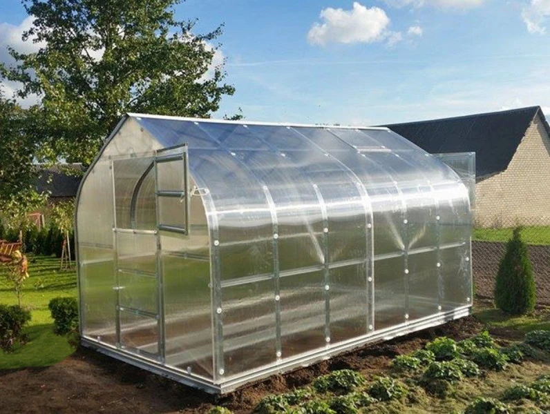 KLASIKA GREENHOUSE Meistro Kodas Šiltnamis Standart*KLASIKA 2,5x2 m (5 m2) 4 mm danga (1 stoglangis)